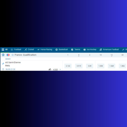 Select the market and odds